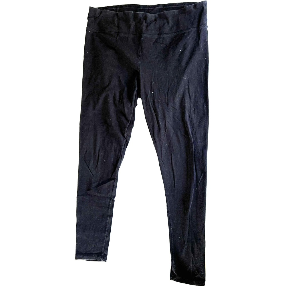 Danskin‎ Leggings Womens XL Black High Rise Yoga Pants Stretch Activewear Gym